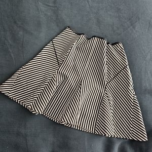 Fluted Mini Skirt
